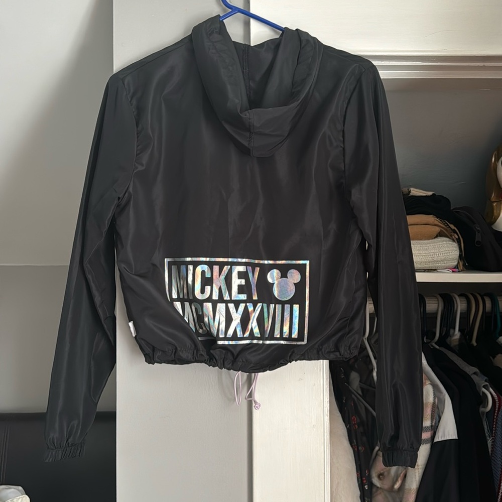 Disneyworld mad Mickey windbreaker